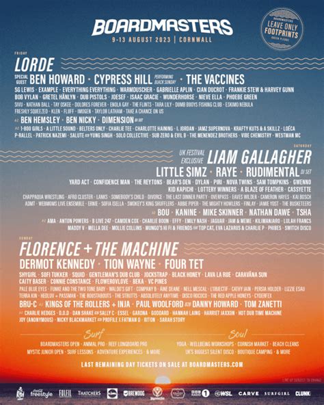 big green coach discount code boardmasters|boardmasters ticket line up.